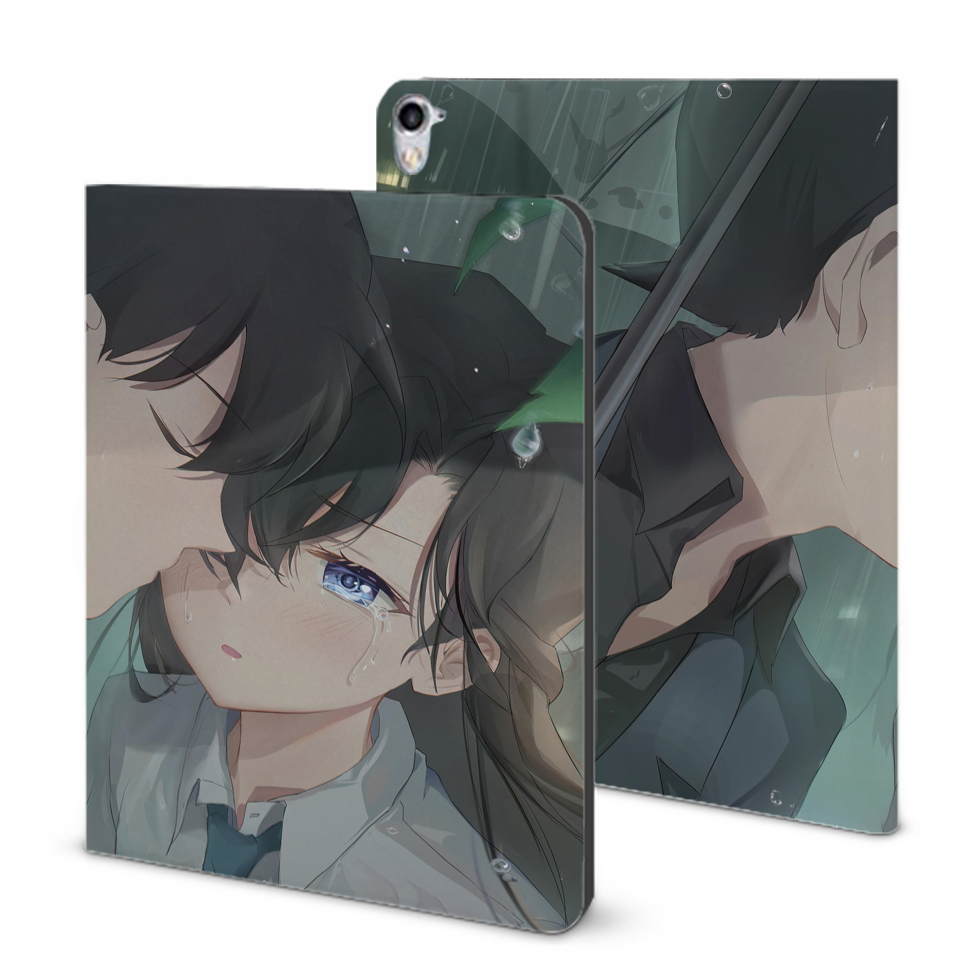 （画像用） 名探偵コナン Detective Conan IPad ケース ブック型 PUレザー TPU 耐衝撃 軽量 薄型 ペン収納なし 全面保護 IPad 各モデル対応